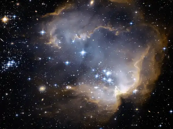 Image of a cluster of stars to represent Janma Nakshatra, or Birth Star in Vedic Astrology. It is the star occupied by the Moon at our birth.